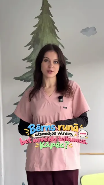 Bērns runā atsevišķos vārdos, bet neveido teikumus. Kāpēc?